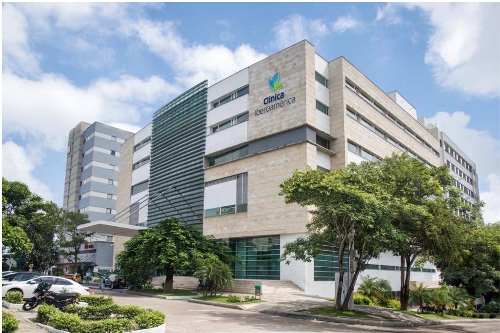 Fachada de la Clínica Iberoamericana de Barranquilla