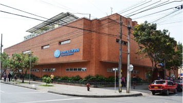 Fachada del Hospital de Fontibón